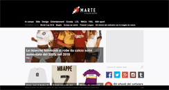 Desktop Screenshot of marte.com
