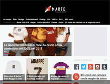 Tablet Screenshot of marte.com